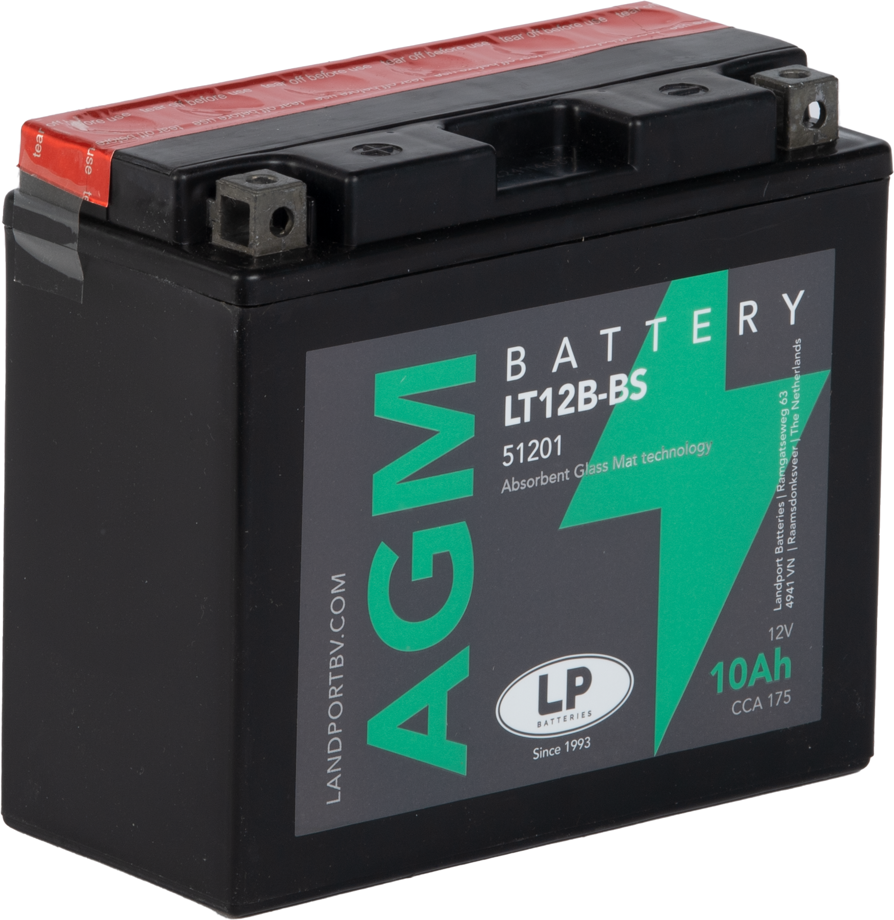 Baterie de pornire MA LT12B-BS Landport Batteries